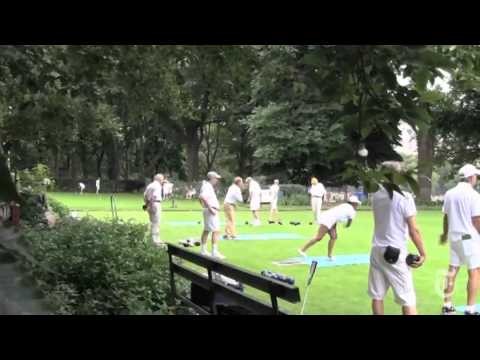 Lawn Bowling in Central Park (New York Times)